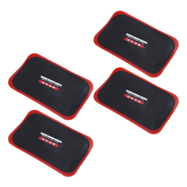 Parche De Reparación De Neumáticos, Parche De Tubo De Neumático Rectangular Engrosado De 80 X 130 Mm De Larga Duración Para Automóvil