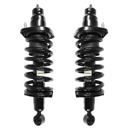 - Unity Automotive 2-15381-15382-001 Rear 2 Wheel Complete Strut Assembly Kit 2001-2005 Honda Civic