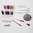 thumbnail image 3 of Kit de costura completo con caja, accesorios de costura de primera calidad, juego de costura para viajes, hogar y familia, apto para el trabajo y emergencias (c-mini), 3 of 5