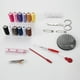 thumbnail image 3 of Kit de costura completo con caja, accesorios de costura de primera calidad, juego de costura para viajes, hogar y familia, apto para el trabajo y emergencias (c-mini), 3 of 5