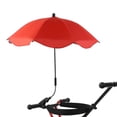 thumbnail image 1 of Parapluie de Chaise à Pince avec Pince, Ombrelle Portable pour Poussettes de Patio, Rouge, 1 of 8