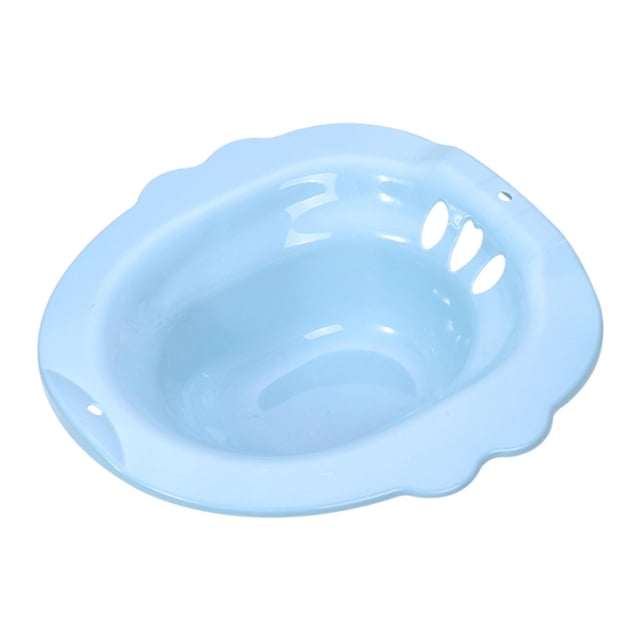 Baño de asiento para asiento de inodoro Área de asiento más amplia Asiento de vapor Yoni sobre el inodoro Azul