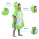 thumbnail image 5 of Toallas de baño infantiles LOLANTA con capucha de rizo, diseño de dinosaurio, poncho para piscina y playa para niños (Verde #B, 4-6 años), 5 of 7