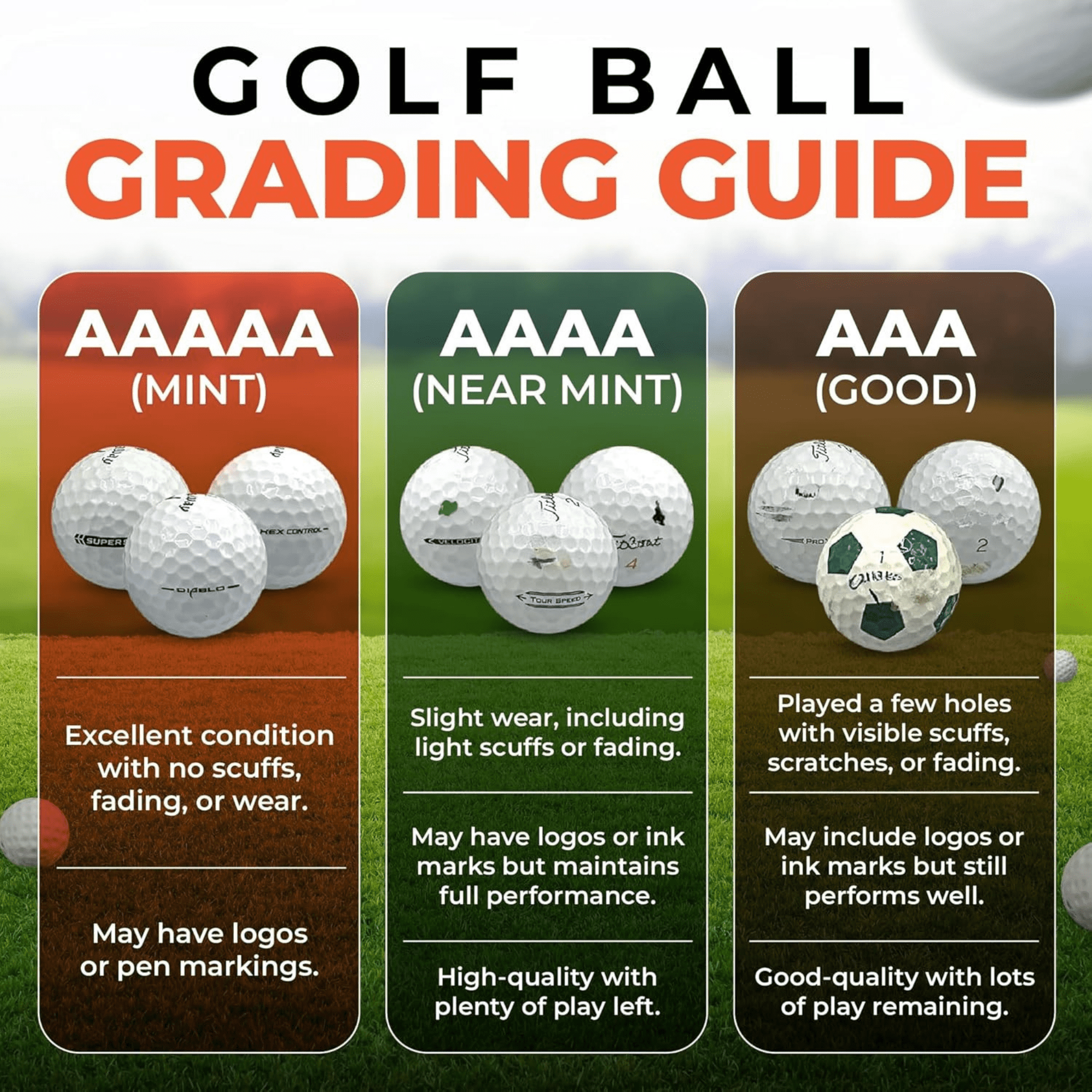 Golf Ball Monkey Cheap Recycled Golf Balls for Callaway Golf Balls Chrome Soft Truvis Soccer Golf Balls Multi-Colored Mix 24 in Good Condition- Includes Balls and Mesh Bag.