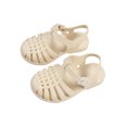 thumbnail image 2 of Kmbangi Kids Sandals Solid Color Hollow Out Beach Shoes Footwear with Buckle, 2 of 9