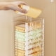 thumbnail image 4 of Caja organizadora de ropa interior y calcetines para colgar en la pared – Organizador colgante con diseño transparente para armario, 4 of 6
