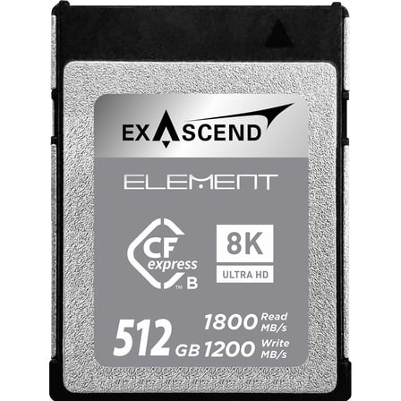 Exascend Element 512GB CFexpress Type B Memory Card