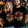 thumbnail image 4 of Mens T Shirts Cartoon Christmas Tree Biscuit Short Sleeve Casual Men's Tee Tops Graphic T-Shirts for Teen Boys/Men, 4 of 8