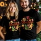 thumbnail image 4 of Mens T Shirts Cartoon Christmas Tree Biscuit Short Sleeve Casual Men's Tee Tops Graphic T-Shirts for Teen Boys/Men, 4 of 8