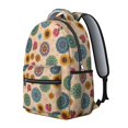 thumbnail image 2 of Pioneer Flower Floral Print Pattern Backpack for School, Cute School Bag with Adjustable Shoulder Straps and Padded Back, 15.3"x11"x7.1", 2 of 5