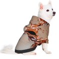 thumbnail image 2 of Fotbe Coffee Beans Chocolate Splash Sudadera con Estampado para Perros Pequeños – Suéter con Capucha para Mascotas, Tela Suave de Forro Polar con Bolsillo-Large, 2 of 7