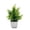 Pine Grass, variant on Eguiwyn Professional Small Artificial Potted Plants Decorative Faux Greenery in White Plastic Pots for Home Indoor Outdoor Tabletop Office Decor,Lavender 23*12cm