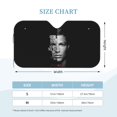 thumbnail image 4 of Cristiano Ronaldo Car Windshield Sun Shade Print Sun Shield Protector Foldable Windshield Sun Covers for Auto Interior Accessories M, 4 of 4