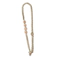 thumbnail image 4 of Bohemian Macrame Crossbody Shoulder Strap Daisy Flower Woven Cell Phone Lanyards Pink, 4 of 8