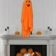 thumbnail image 5 of Decoración Luminosa Fantasma de Halloween | Adorno Colgante de Tela Brillante Fantasmal Blanco y Naranja | Decoración Espeluznante para Fiestas En El Jardín con Led Amarillo Incorporado | Decoración, 5 of 6