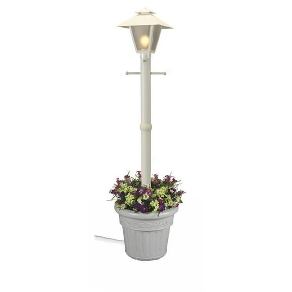 Cape Cod 66001 - White - Single Coach Lantern Planter