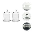 thumbnail image 5 of Tineasur  2 Sets Mood Enhancing Glass Candle Holders for Home and Wedding Decor, 5 of 6