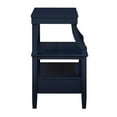 thumbnail image 4 of Comfort Pointe Newton Midnight Blue Wood Storage 1-drawer Nightstand, 4 of 9