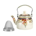 thumbnail image 1 of veasfak Bouilloire en Émail 3,3l avec Poignée Cafetière pour Fête Maison Restaurant Multicolore, 1 of 9