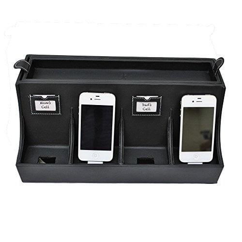 Desktop Smartphone Charging Station And Valet