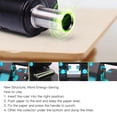 thumbnail image 6 of Rupoun 2‑Hole Adjustable Paper Puncher – 70‑Sheet Capacity, Metal Ruler, Durable Knives, Easy‑Change Design for Home & Office, 6 of 9