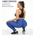thumbnail image 5 of QRIC Women's High Waist Yoga Leggings Scrunch Butt Lift Active Tights Textured Workout Pants, 5 of 6