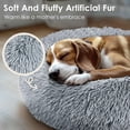 thumbnail image 4 of Cama redonda lavable contra la ansiedad Hoewina para perros pequeños, 4 of 7