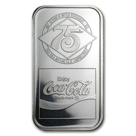 1 oz Silver Bar - Coca Cola (Campbellsville, KY)