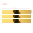 thumbnail image 4 of 10Pcs/Set Striped Mirror Stickers Self Adhesive Removable Wall Decals, 4 of 4