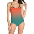 thumbnail image 2 of SDNall Womens Piece Strap Swimsuit, 2 of 9