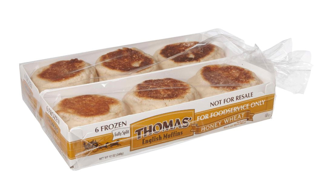 Maplehurst Bakery Thomas Honey Wheat English Muffin 12Count (PACK OF 6