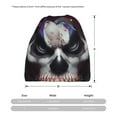 thumbnail image 3 of Disketp Modern Abstract Colorful Skull C Slouchy Beanie Hip-Hop Soft Lightweight Running Beanie Adult Hats Chemo Cap for Men Women, 3 of 8
