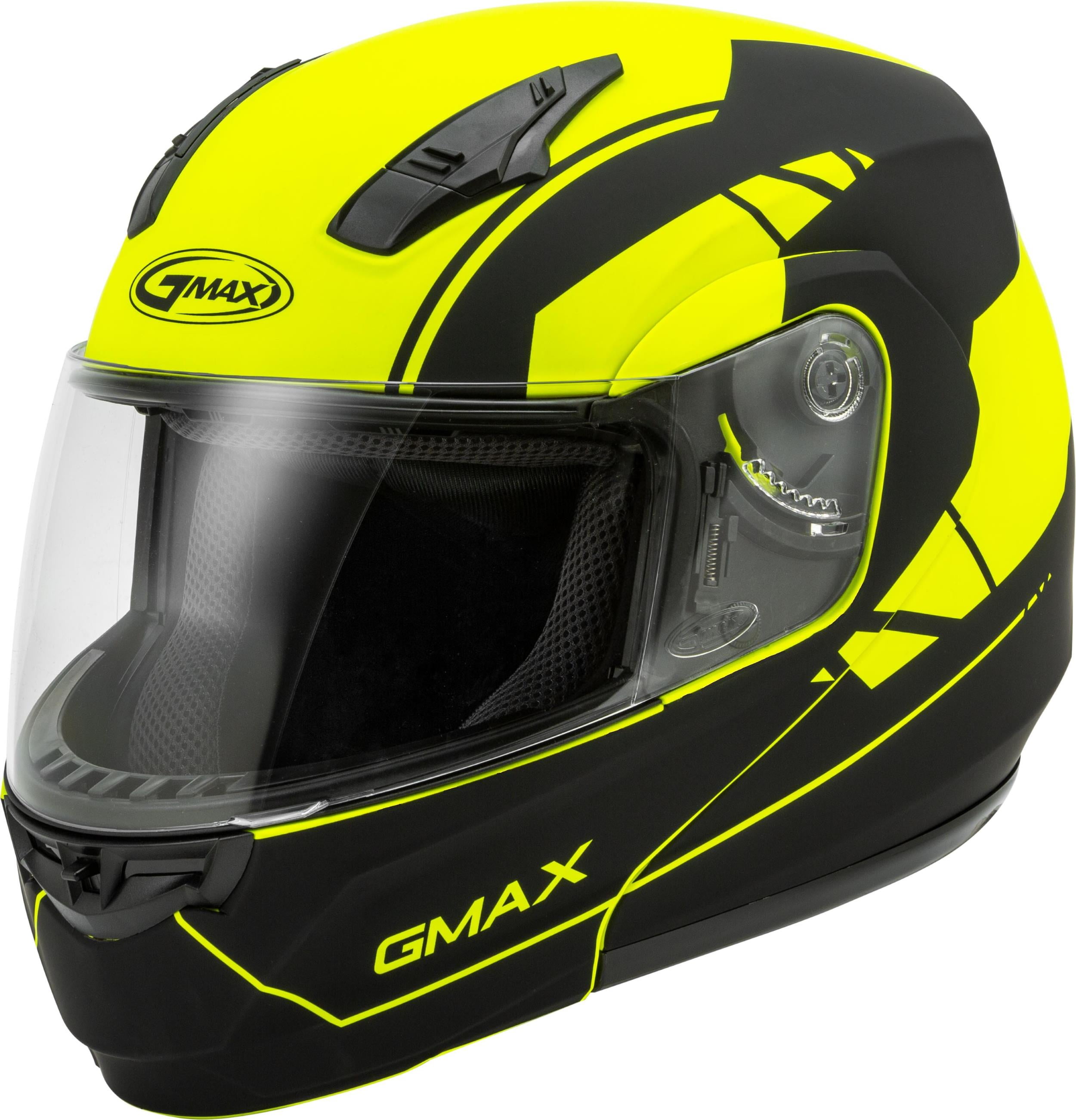 Affordable shipping L Large Hi-Vis Yellow/Black GMAX MD04 Modular