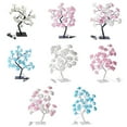 thumbnail image 3 of fastboy Artificial Bonsai Tree Lights Lighted Colorful Rose Tree Lamp With Remote Control Energy Saving pink rose white rod 1Set, 3 of 6