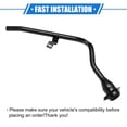 thumbnail image 7 of Fuel Tank Filler Neck Compatible for Chevrolet Impala 2000-2005 Rear Tank Filler Tube Pipe Hose, 7 of 7