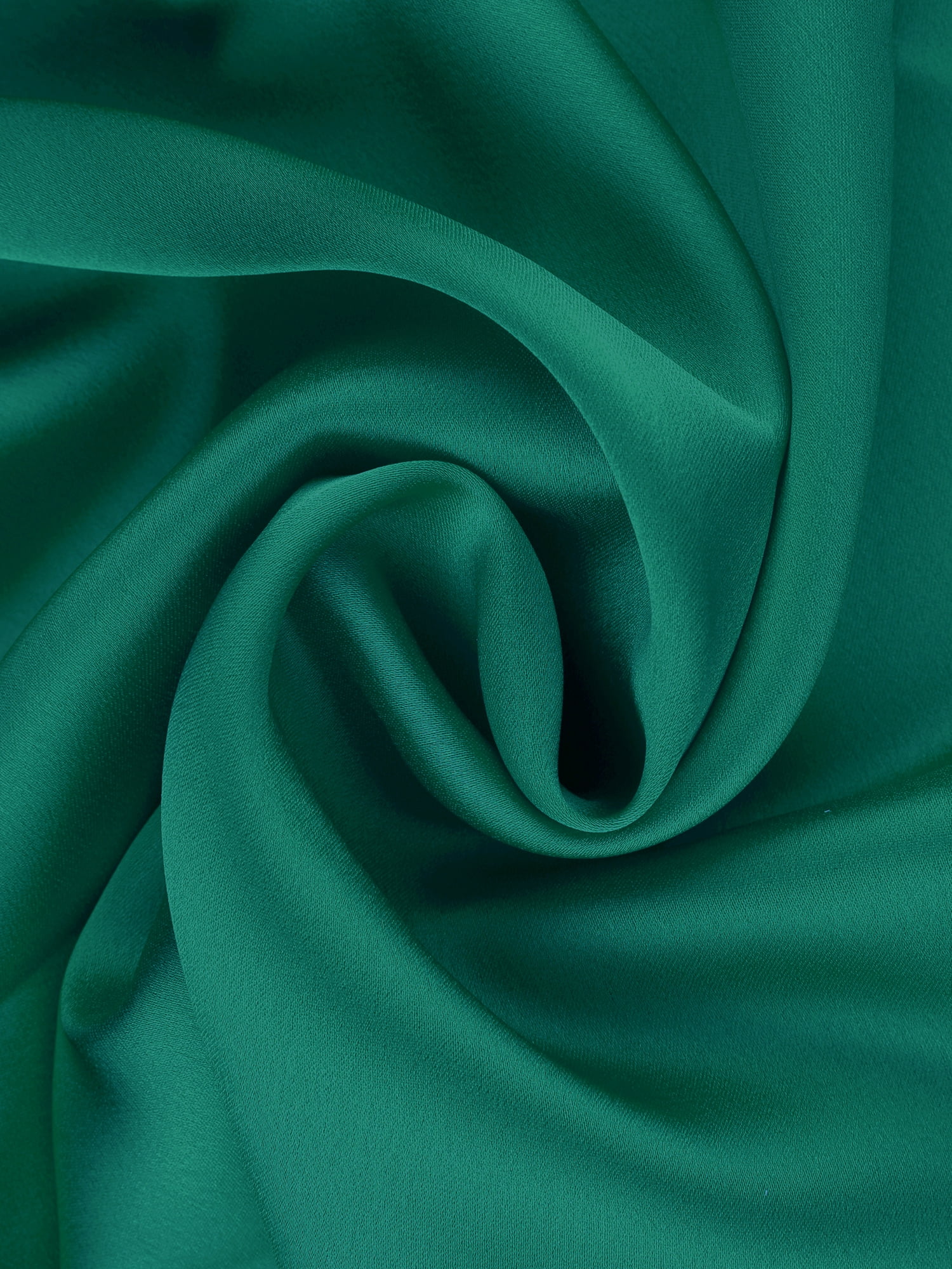 DARING DIVA Women's 2pcs Satin Silky Soft Midi Camisole Robe Set L Green