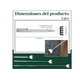 thumbnail image 2 of Rascador De Espalda Extensible Acero Inoxidable 3pcs Xtellar Plateado, 2 of 4