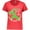 Vintage Red, variant on Inktastic Love and Care Mental Health Awareness Green Ribbon Women's Plus Size T-Shirt