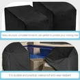 Furniture Protective Cover Outdoor Swivel Leisure Chair Sectional Couch Covers Sofa Waterproof
