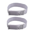 thumbnail image 1 of 2 uds camisa brazalete camisa Stay cinturón no ajustable camisa Unisex Stay Plus para mujeres y hombres (blanco), 1 of 5