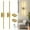 Golden-2PCS, variant on 2 Pack Cordless LED Wall Sconces with Remote - Dimmable 3000K-6000K Battery Operated Wall Lights for Bedroom/Hallway, Modern Picture Lights for Walls, Warm White to Daylight (No Hardwiring Needed)