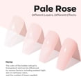 thumbnail image 3 of modelones Nail Strengthener Pale Pink White Nail Repair for Damaged Nails Strengthening Polish 15ml Nail Growth and Strengthener Natural Concealer Foundation Nail Care Gifts for Women, 3 of 4