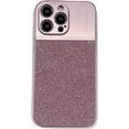 thumbnail image 5 of Compatible with iPhone 15 Bling Case Sparkling Glitter Metal Wire Drawing Glossy Slim Thin Lightweight Fashion Lens Protection Shockproof Cover for Women Girls, 5 of 12
