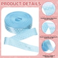 thumbnail image 3 of Polka Dots Grosgrain Ribbon 5/8 Inch, 10 Yard Spool for Gift Wrapping for Gift Wrapping Blue, 3 of 7