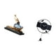 thumbnail image 5 of Figura decorativa de bailarina de ballet, estatua de bailarina, regalo de escritorio, figura para chimenea, decoración de restaurante, reloj de pared, 5 of 8