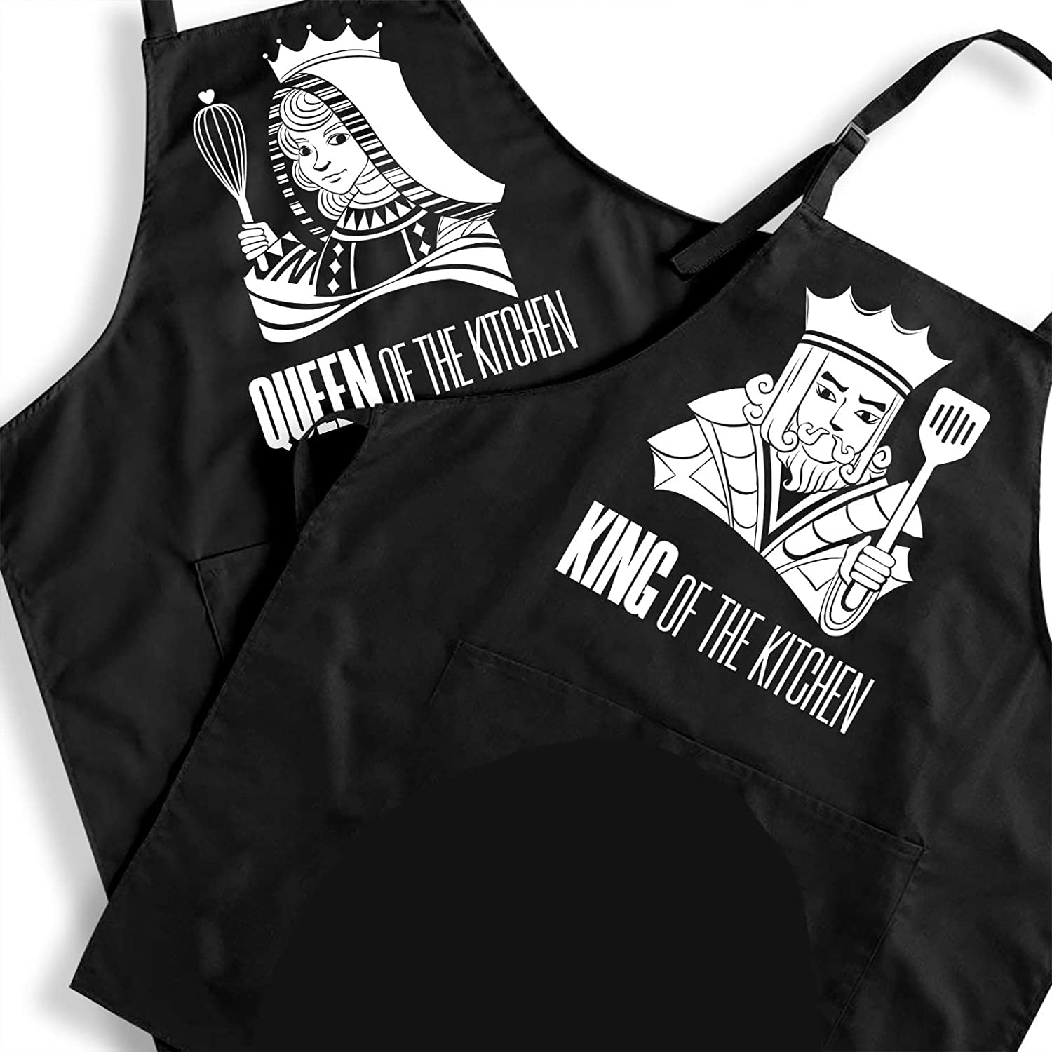 Anniversary Couple Gifts Wedding Gifts for Couple,Aprons for Couples Mr and Mrs 2 Pieces Kitchen Aprons Set Gifts