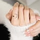thumbnail image 3 of Anillo Minimalista Con Apertura De Luna Y Estrella Para Mujer, Anillo De Dedo De Moda, Anillo Ajustable, Accesorios De Joyería Inevent AP006045-00, 3 of 6