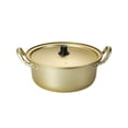 thumbnail image 1 of Wosthever Noddle Spaghetti Olla para hervir verduras con asas Interior Exterior Cocina de aluminio Restaurante Picnic Herramienta de cocina 20 centímetros, 1 of 6