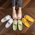 thumbnail image 4 of Zapatillas planas antideslizantes para mujer, chanclas suaves para el hogar y el baño, novedad de verano, 2023, 4 of 6