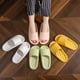 thumbnail image 4 of Zapatillas planas antideslizantes para mujer, chanclas suaves para el hogar y el baño, novedad de verano, 2023, 4 of 6